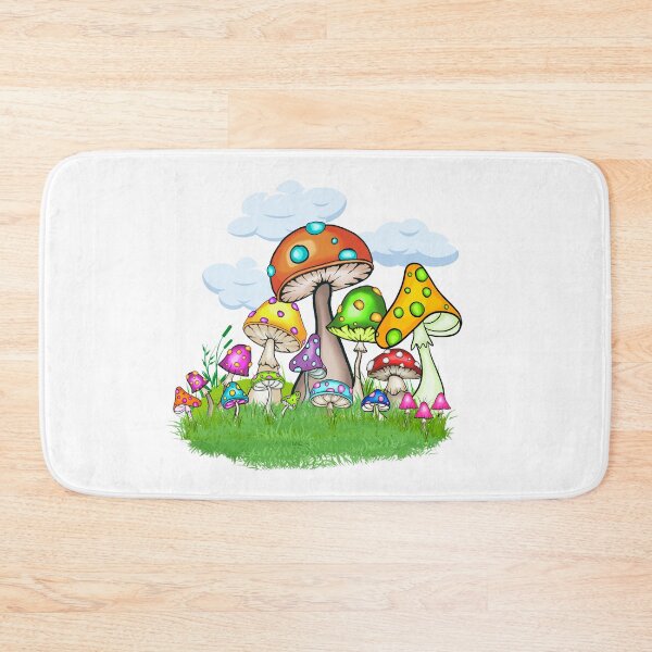 Item preview, Beautiful Colorful Mushrooms designed and sold by EdmondsLove.