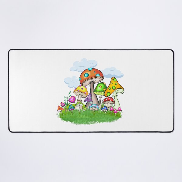 Item preview, Beautiful Colorful Mushrooms designed and sold by EdmondsLove.