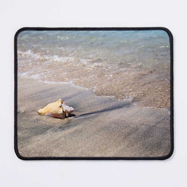Item preview, Conch shell on the beach designed and sold by yobab.