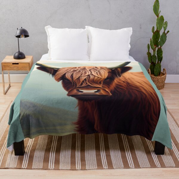 Item preview, Cheeky Highland Cow By CallisC Arts designed and sold by CallisC-Arts.