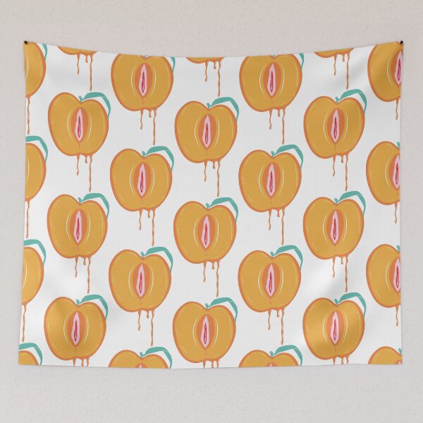 Item preview, Fruit with outlines female labia designed and sold by Innamalinka.