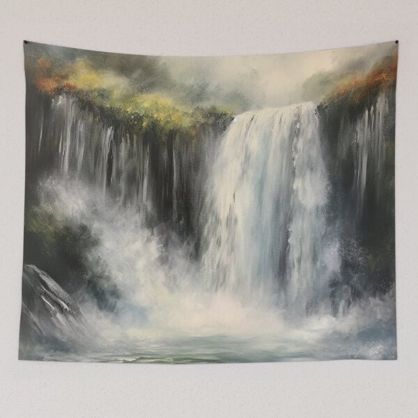 Item preview, Watercolor Wash Waterfall designed and sold by Matt's Artificial Nature.