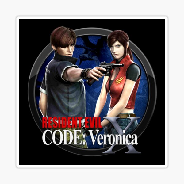 Steve and Claire Resident Evil CODE: Veronica Sticker for Sale by  ArklayGuy