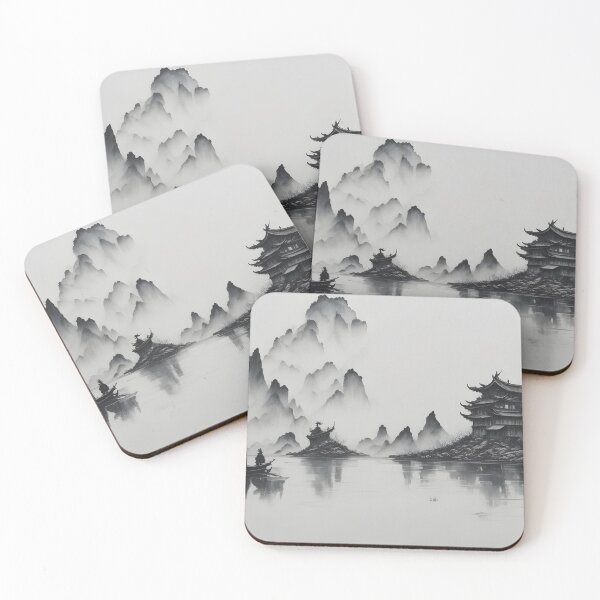 Item preview, chinese ink painting designed and sold by AeonGraphic.