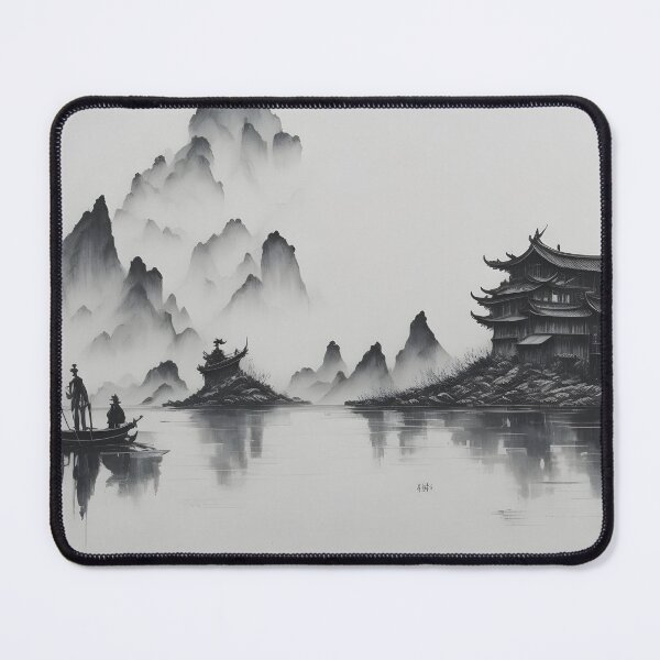 Item preview, chinese ink painting designed and sold by AeonGraphic.