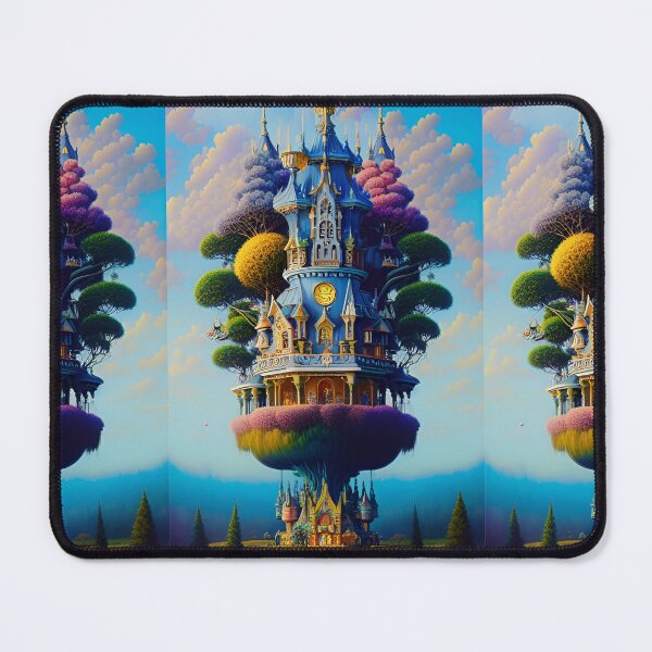 Item preview, A large castle standing on a narrow column designed and sold by MadinaFatt.