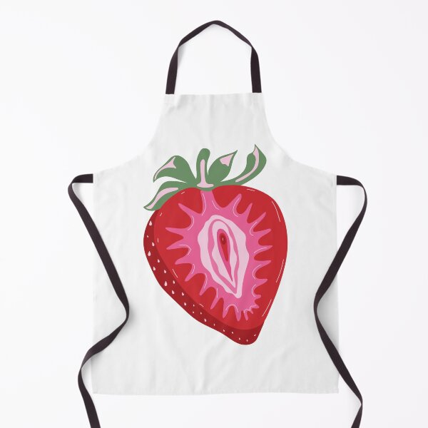 Item preview, Strawberry with outlines female labia designed and sold by Innamalinka.