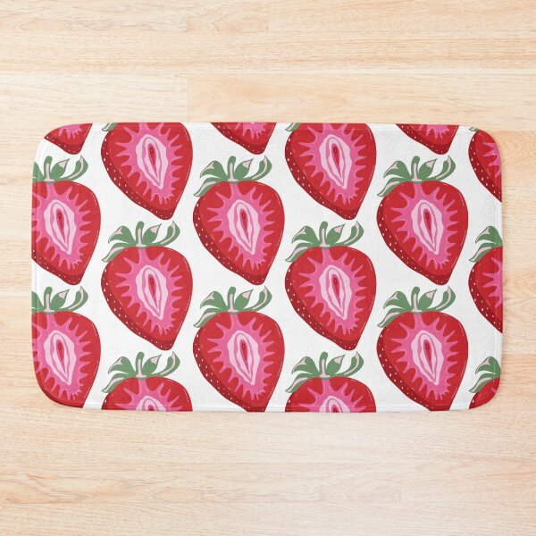 Item preview, Strawberry with outlines female labia designed and sold by Innamalinka.