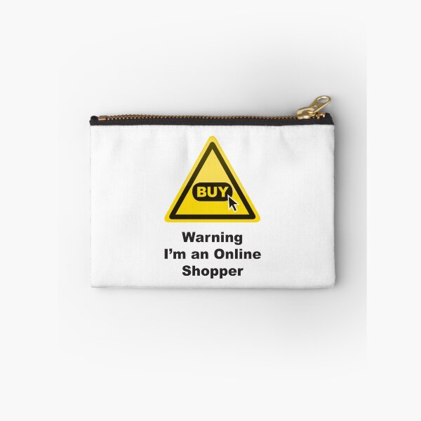 Item preview, Warning I'm an Online Shopper designed and sold by key-creations.