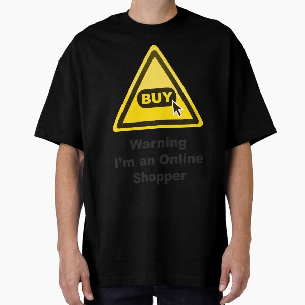 Item preview, Warning I'm an Online Shopper designed and sold by key-creations.