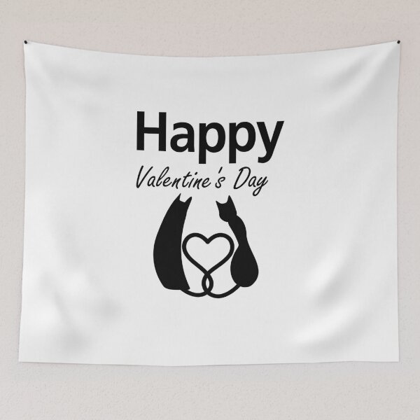 Item preview, Cat in Love Happy Valentine's Day  designed and sold by Seas Wanda.