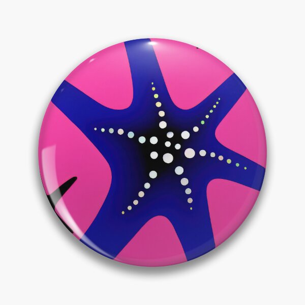 Artikelvorschau, Modern Pink Ocean Cosmic Starfish Art Print Abstract-Inspired Coastal entworfen und verkauft von PinkNomad.