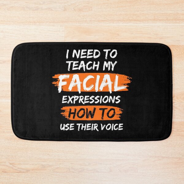Item preview, I Need To Teach My Facial Expressions How To Use Their Voice designed and sold by mu-art.