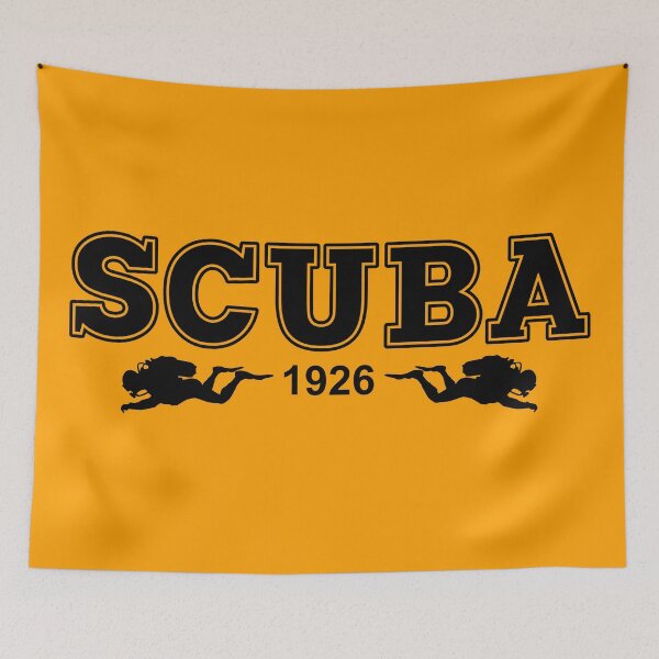 Item preview, Retro SCUBA diving tshirt designed and sold by scubacoop.