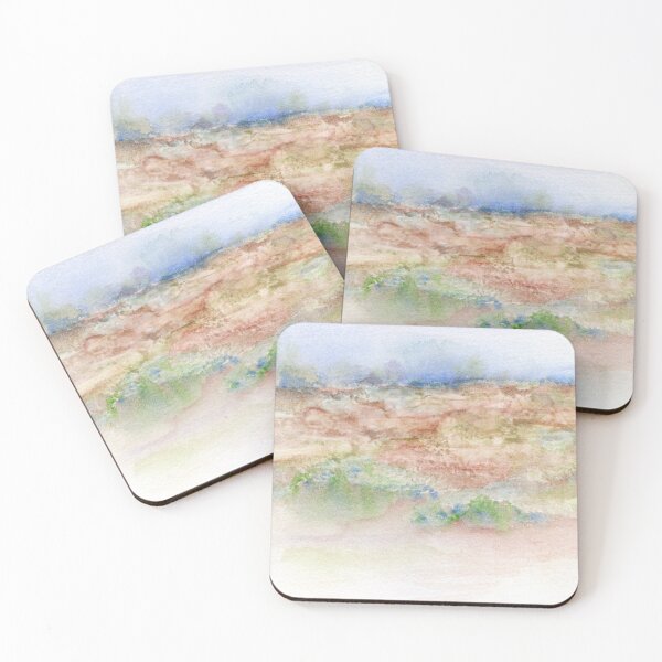 Item preview, Quiet Landscape 05 - Limited Palette - Watercolour  designed and sold by Heatherian.