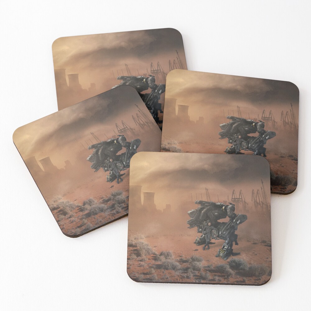 Item preview, Coasters (Set of 4) designed and sold by For-Rosa.