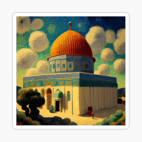 Item preview, dome of the rock in Jerusalem city  designed and sold by Five Seventy Five.