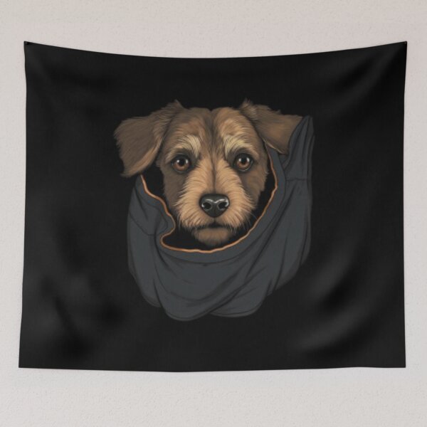 Item preview, Dog In Pocket Funny Puppy For Dog Lovers designed and sold by blakfrog.