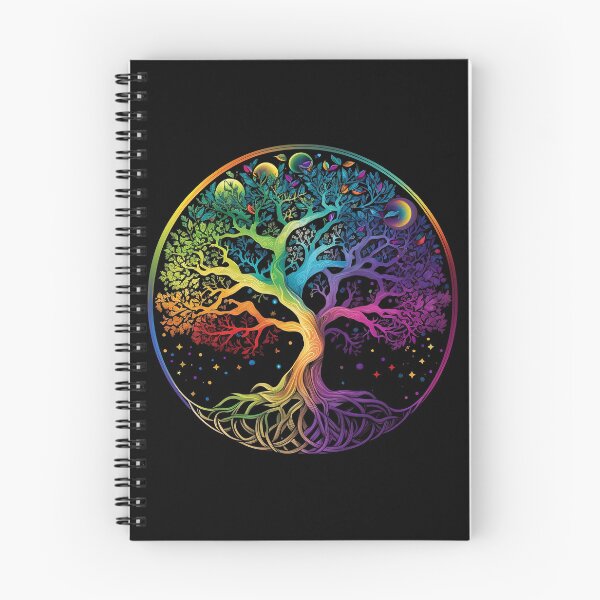 Item preview, Rainbow Tree of Life - Digital Art designed and sold by RandomForestBot.