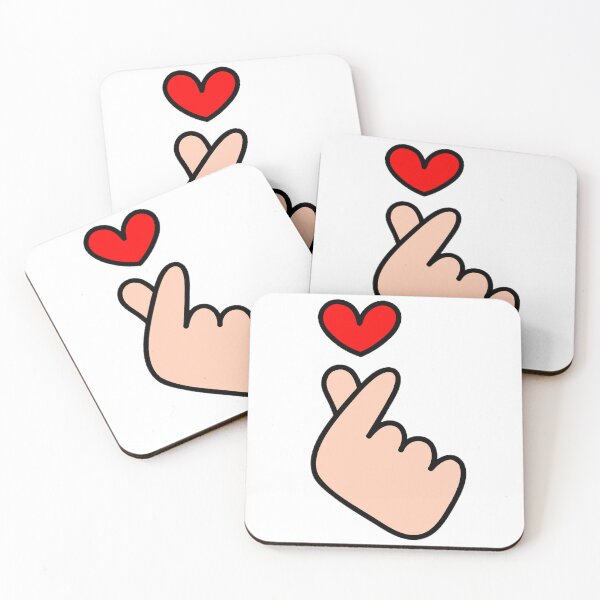 Item preview, Korean finger heart (Asian) designed and sold by LIDYN.