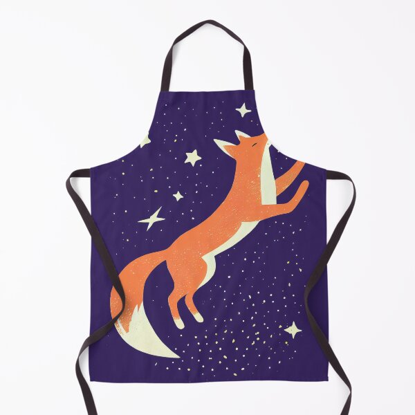 Artikelvorschau, Mystic Fox Starry Sky Magic Blue Fantasy Art Poster entworfen und verkauft von PinkNomad.
