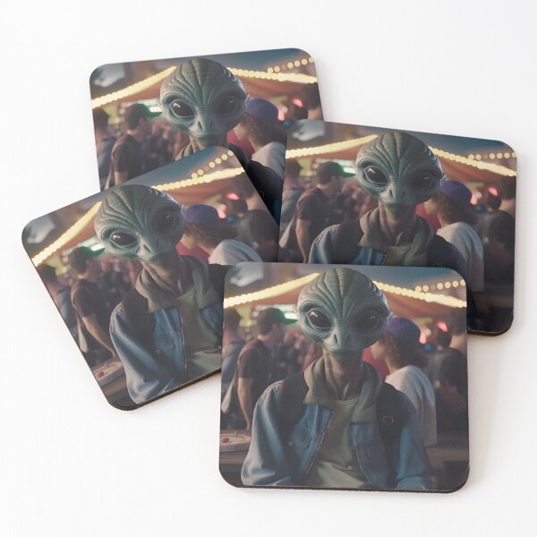 Item preview, Fair Encounter | Everyday Aliens designed and sold by not-not-neat.