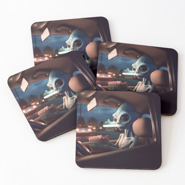 Item preview, Stellar Snacker | Everyday Aliens designed and sold by not-not-neat.