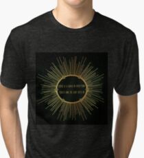 Leonard Cohen Anthem Lyrics Es gibt einen Riss in alles Vintage T-Shirt