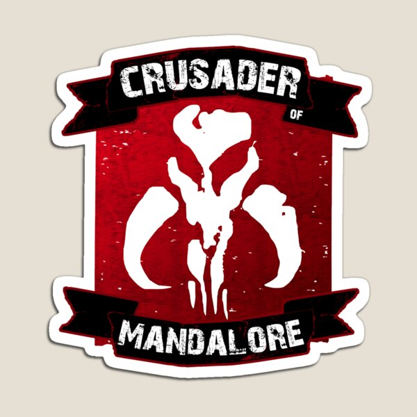 Vista previa del artículo con la obra «Cruzado de Mandalore», diseñado y vendido por ShirinaMurphy.