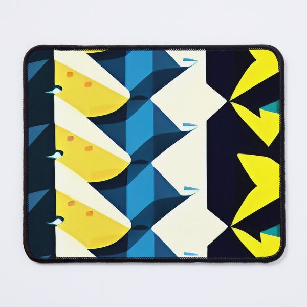 Item preview, Asymmetrical Pointed Shapes Vertical Illustration  designed and sold by deniselynnimage.