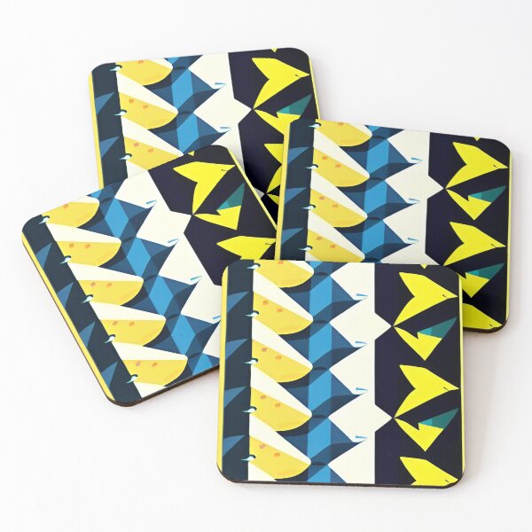Item preview, Asymmetrical Pointed Shapes Vertical Illustration  designed and sold by deniselynnimage.
