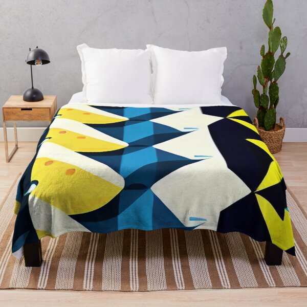 Item preview, Asymmetrical Pointed Shapes Vertical Illustration designed and sold by deniselynnimage.