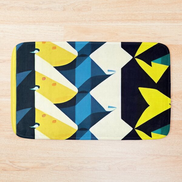 Item preview, Asymmetrical Pointed Shapes Vertical Illustration  designed and sold by deniselynnimage.