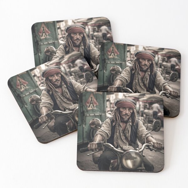 Item preview, Man on a Motorcycle - Amazing Photography designed and sold by Junkie Ai.