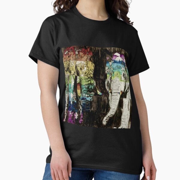 Item preview, Rainbow Elephants (faded colours) designed and sold by Chloemcglinchey.