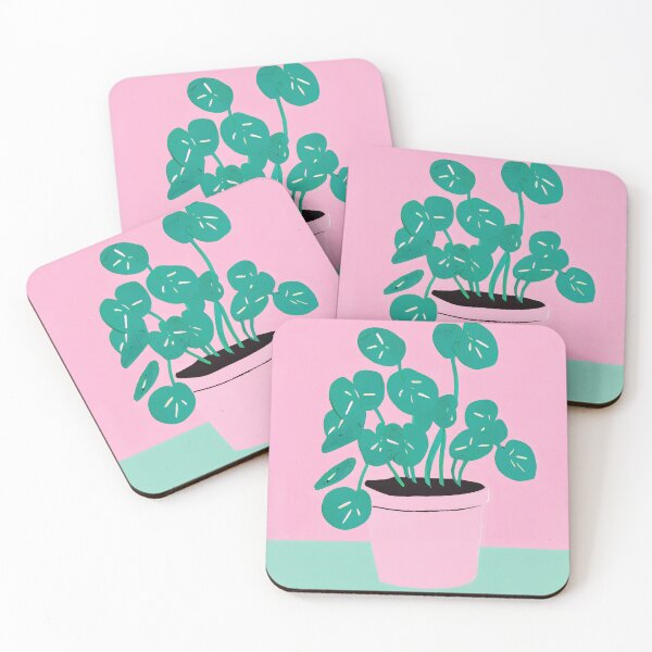 Item preview, Vibrant Pilea Peperomioides Botanical Art designed and sold by PinkNomad.