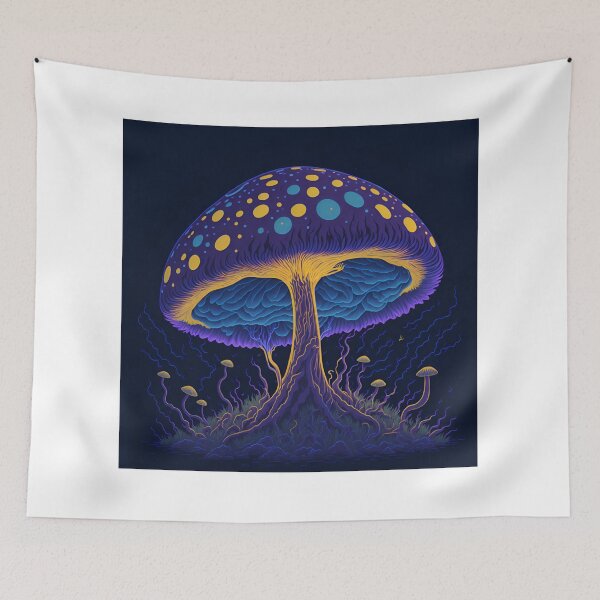 Item preview, Fungal Fantasyland| Magical Mycology| Otherworldly Shroom Scene| Ethereal Fungi Forest| Radiant Mushroom Realms designed and sold by RedArtG09.