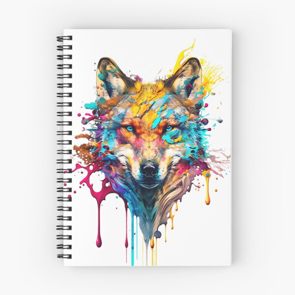 Item preview, Coyote - Color Splashed designed and sold by E-ArtSpectrum.