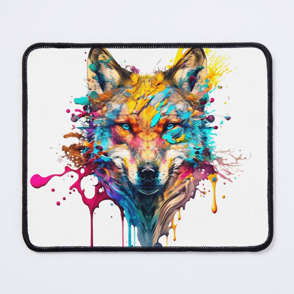Item preview, Coyote - Color Splashed designed and sold by E-ArtSpectrum.