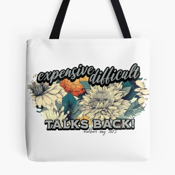 Item preview, Mothers Day 2023 shirt sticker and more - expensive difficult and talks back designed and sold by AviationArtists.