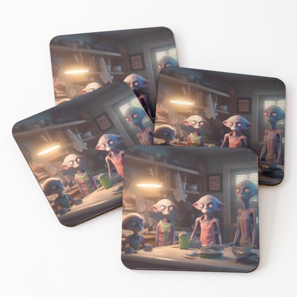 Item preview, Unearthly Unity | Everyday Aliens designed and sold by not-not-neat.