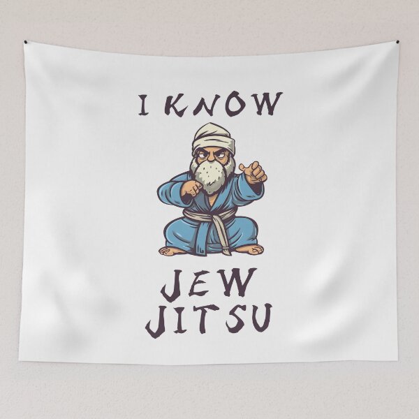 Item preview, I know Jew Jitsu designed and sold by PatternBestFan.