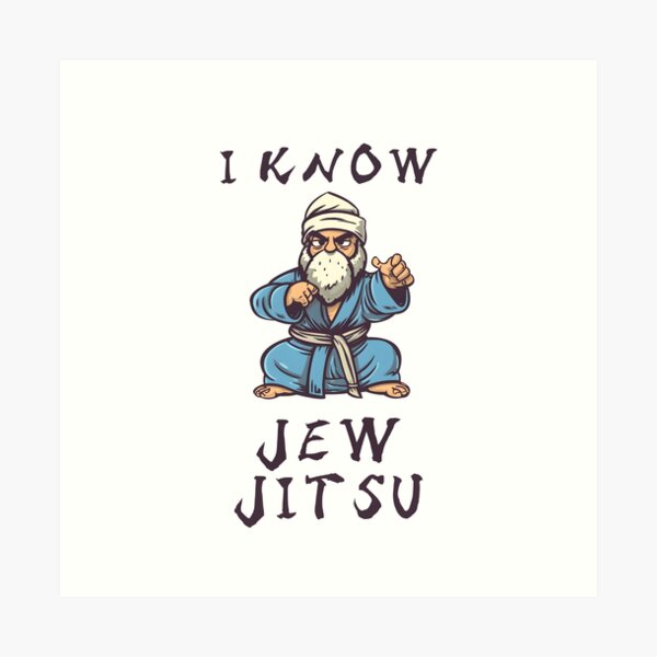 Item preview, I know Jew Jitsu designed and sold by PatternBestFan.