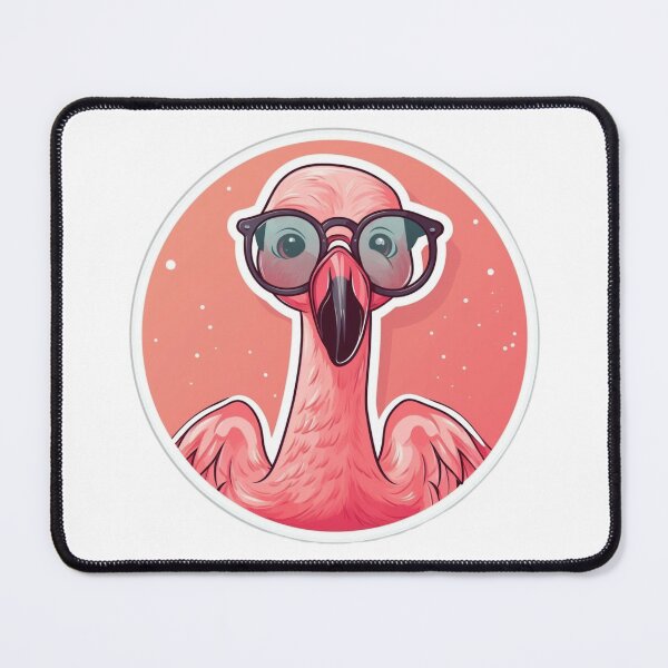 Item preview, Cute Flamingo designed and sold by HandCraftedArt.