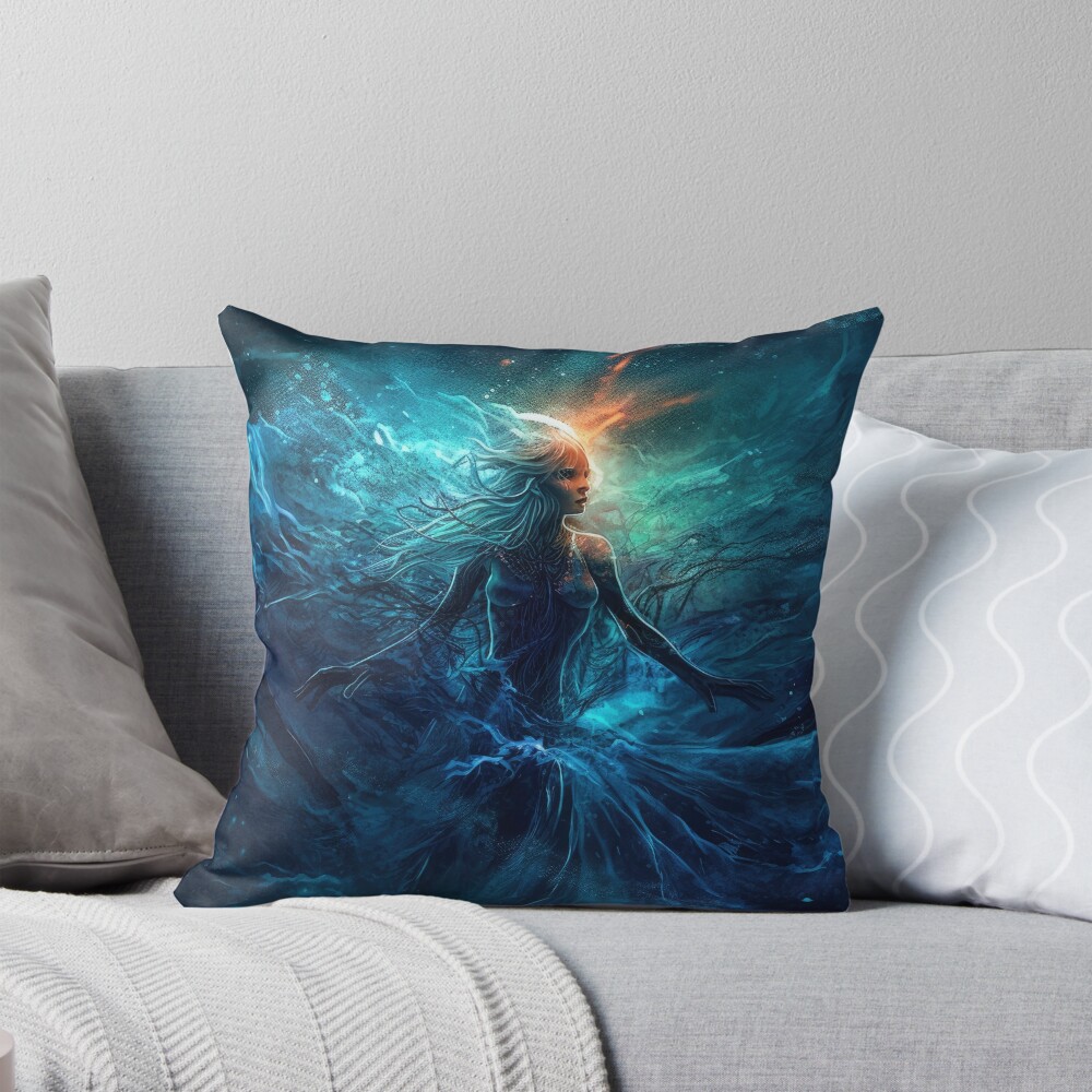 Item preview, Throw Pillow designed and sold by For-Rosa.