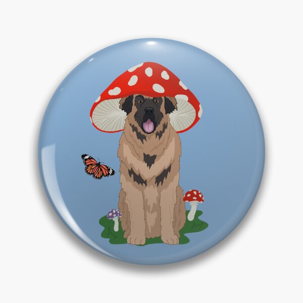 Item preview, Leonberger Red Mushroom Fungi  designed and sold by KantstandyaC.