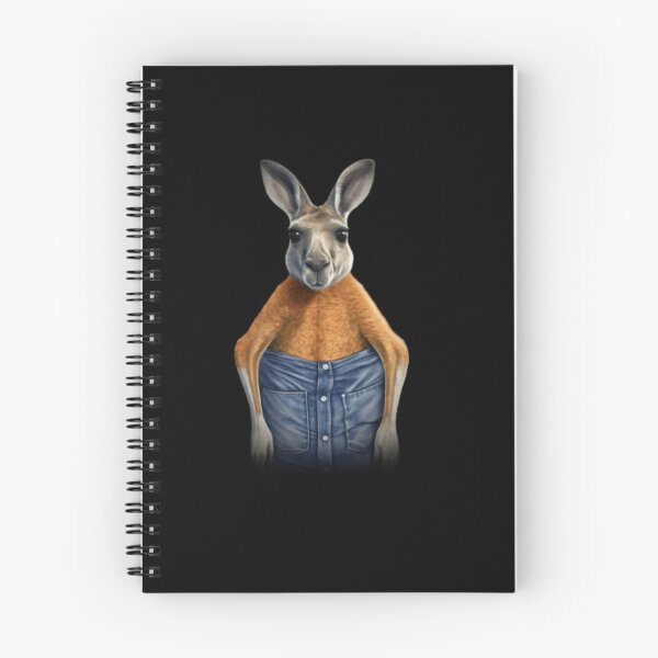 Item preview, Kangaroo in a Blue Jeans Pocket Dog In Pocket  designed and sold by blakfrog.