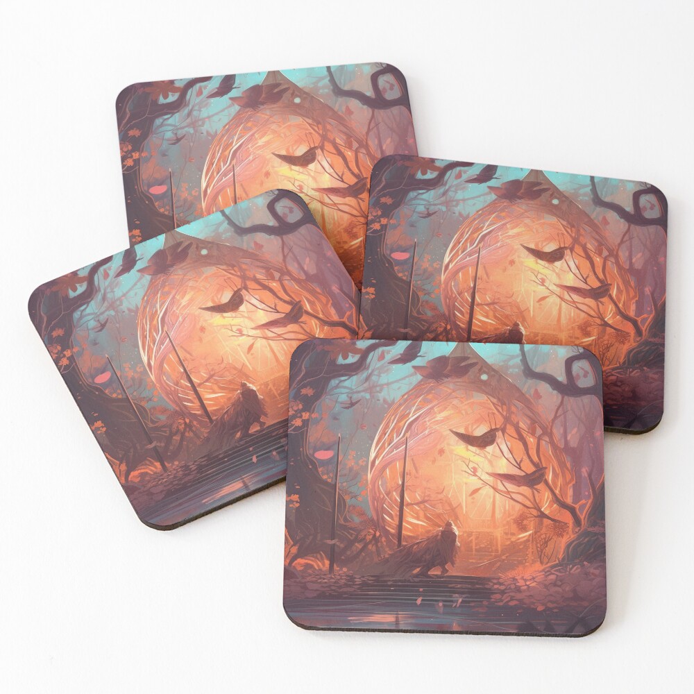 Item preview, Coasters (Set of 4) designed and sold by For-Rosa.