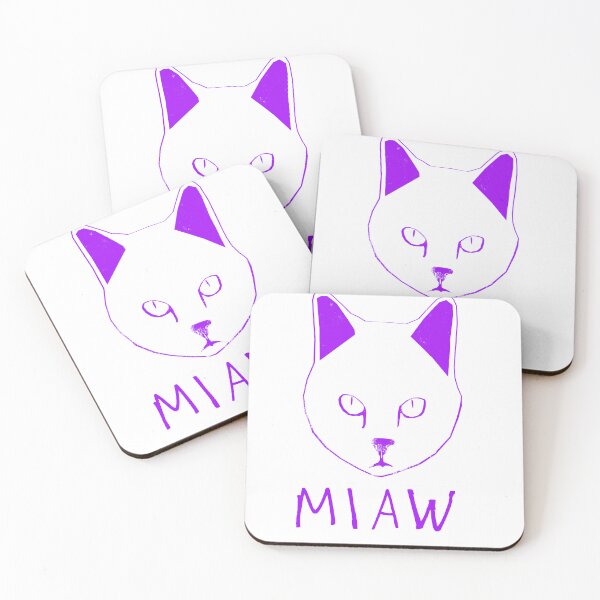 Item preview, Cat miaw designed and sold by kinpirks.