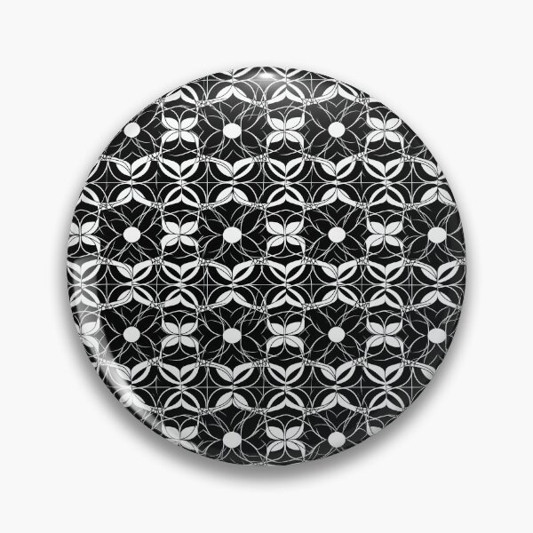 Aperçu de l'œuvre Modèle sans couture abstrait noir et blanc créée et vendue par CinEmmaDesign.